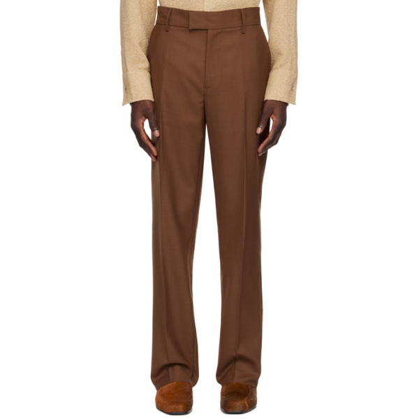  Sefr Brown Mike Trousers 241491M191008