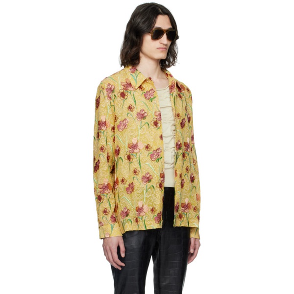  Sefr Yellow Ripley Shirt 241491M192015