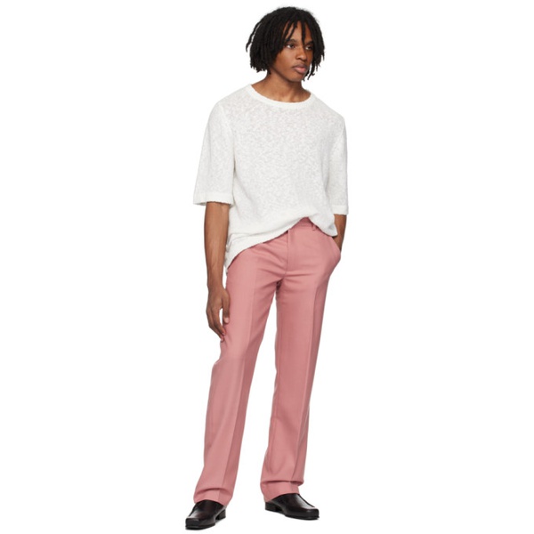  Sefr Pink Mike Trousers 242491M191002