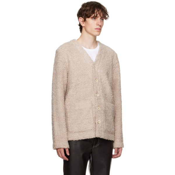  Sefr Beige Arlo Cardigan 232491M200004