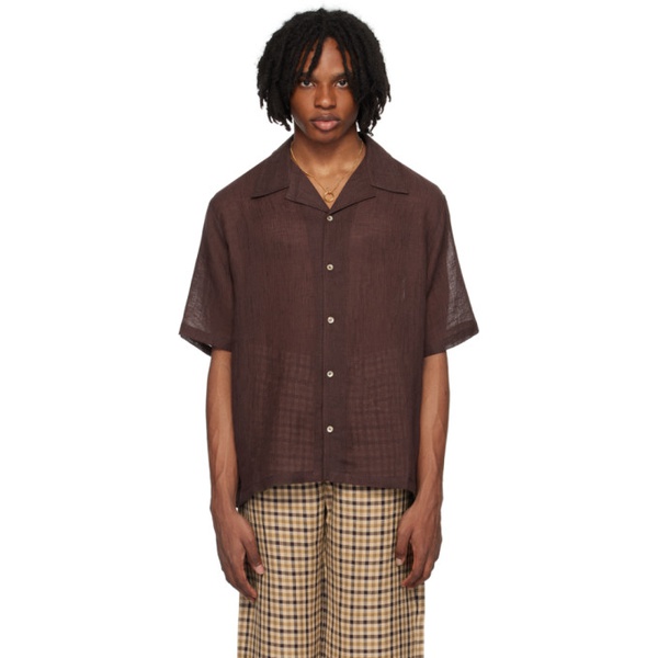  Sefr Brown Dalian Shirt 242491M192006