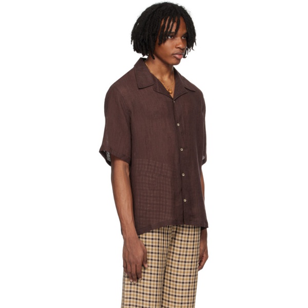  Sefr Brown Dalian Shirt 242491M192006