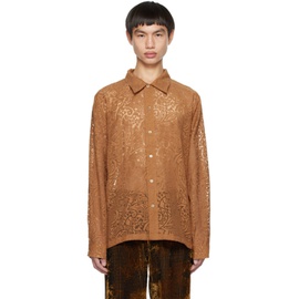 Sefr Brown Maui Shirt 232491M192002