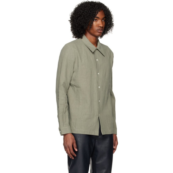  Sefr Green Ripley Shirt 231491M192032