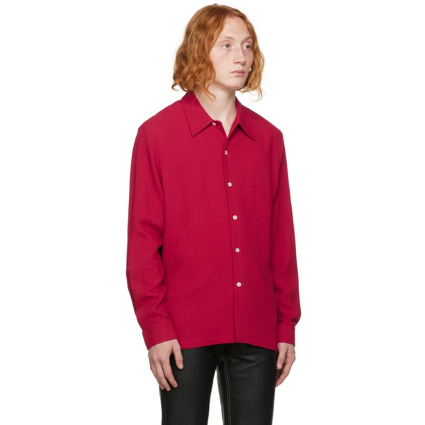  Sefr SSENSE Exclusive Red Rampoua Shirt 222491M192015