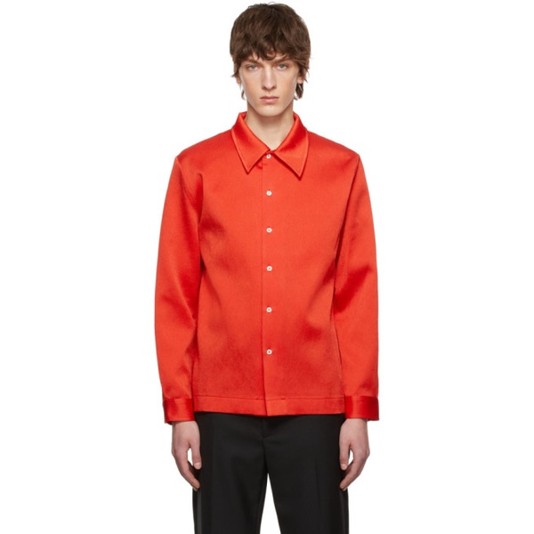  Sefr Red Ripley Shirt 221491M192006