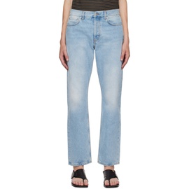 Sefr Blue Straight Cut Jeans 232491M186006