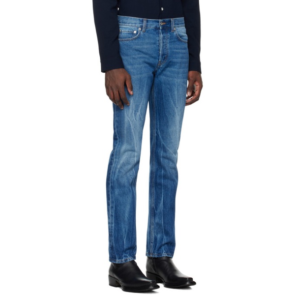  Sefr Blue Straight Cut Jeans 231491M186002