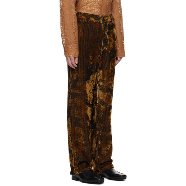  Sefr Black & Brown Artemesia Trousers 232491M191000