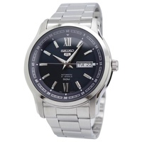Seiko Stainless Steel Blue Dial Watch SNKP17K1S