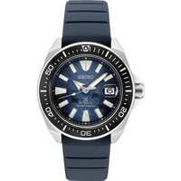 Seiko MEN'S Prospex Silicone Blue Dial Watch SRPF79