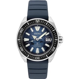 Seiko MEN'S Prospex Silicone Blue Dial Watch SRPF79