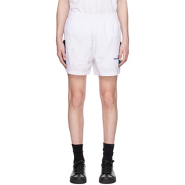 Sergio Tacchini White Macao Shorts 231281M193007