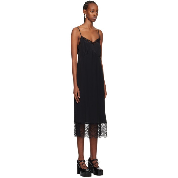  시몬 로샤 Simone Rocha Black Lace Midi Dress 241405F054030