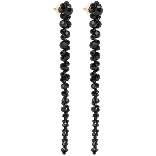 시몬 로샤 Simone Rocha Black Drip Earrings 241405M144004