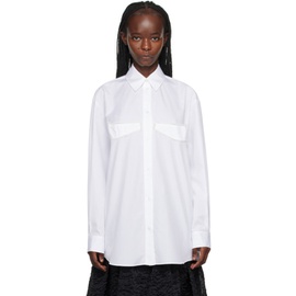 시몬 로샤 Simone Rocha White Button Shirt 232405F109002