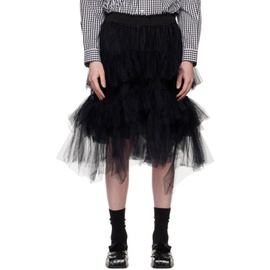 시몬 로샤 Simone Rocha SSENSE Exclusive Black Tutu Midi Skirt 222405M193008