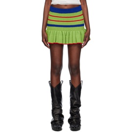 Sinead Gorey Green Ra-Ra Miniskirt 241483F090002