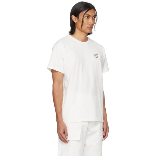  Sky High Farm Workwear White Alastair McKimm 에디트 Edition T-Shirt 232219M213001