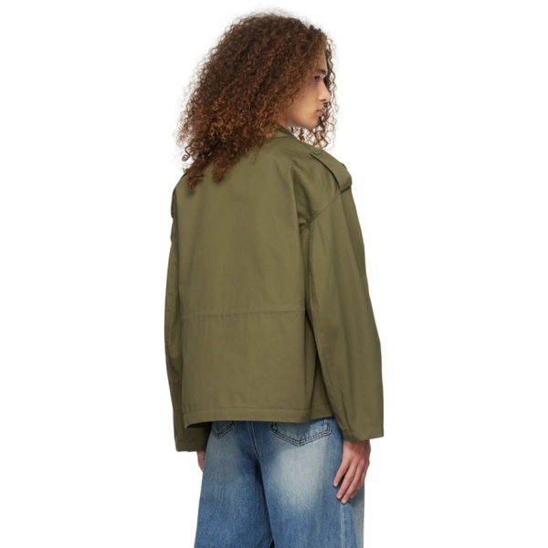  Sky High Farm Workwear Khaki Samira Nasr 에디트 Edition Jacket 232219M180000