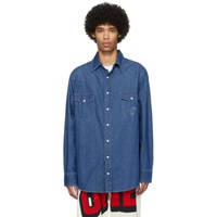 Sky High Farm Workwear Blue Perennial Denim Shirt 241219M192000