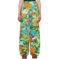 Sky High Farm Workwear Multicolor Floral Cargo Pants 232219F087000