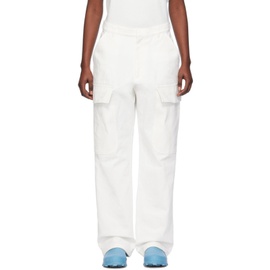 Sky High Farm Workwear White Alastair McKimm 에디트 Edition Cargo Pants 232219F069002