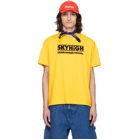 Sky High Farm Workwear Yellow Print T-Shirt 241219M213003
