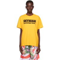 Sky High Farm Workwear Yellow Construction T-Shirt 241219F110000