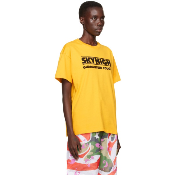  Sky High Farm Workwear Yellow Construction T-Shirt 241219F110000