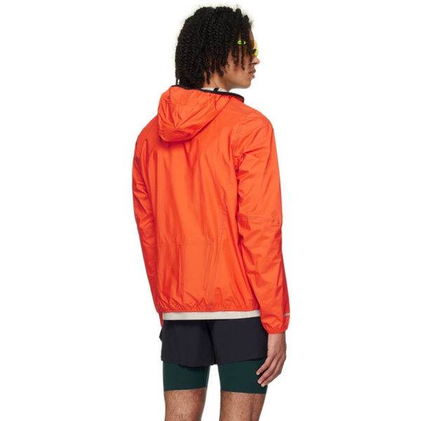  Soar Running Orange Trail Rain Jacket 241627M180000