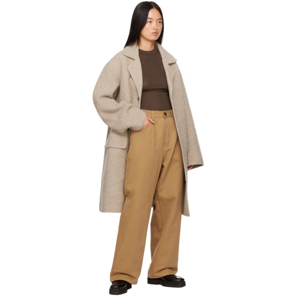  Sofie DHoore Tan Peggy Trousers 232668F069002