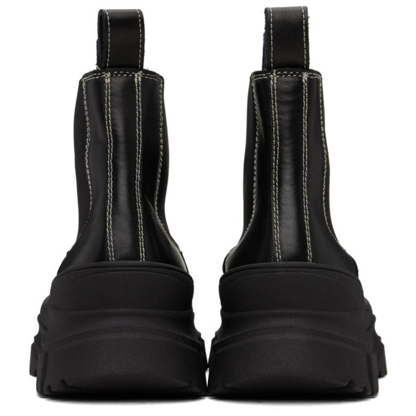  Sofie DHoore Black Fabulous Chelsea Boots 232668F113000