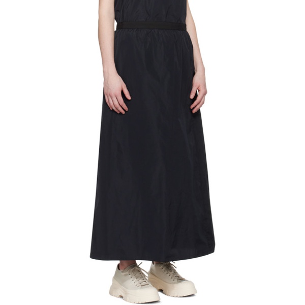  Sofie DHoore Navy Long Pencil Maxi Skirt 241668F093000