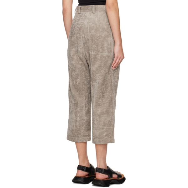  Sofie DHoore Taupe Prime Trousers 222668F087011