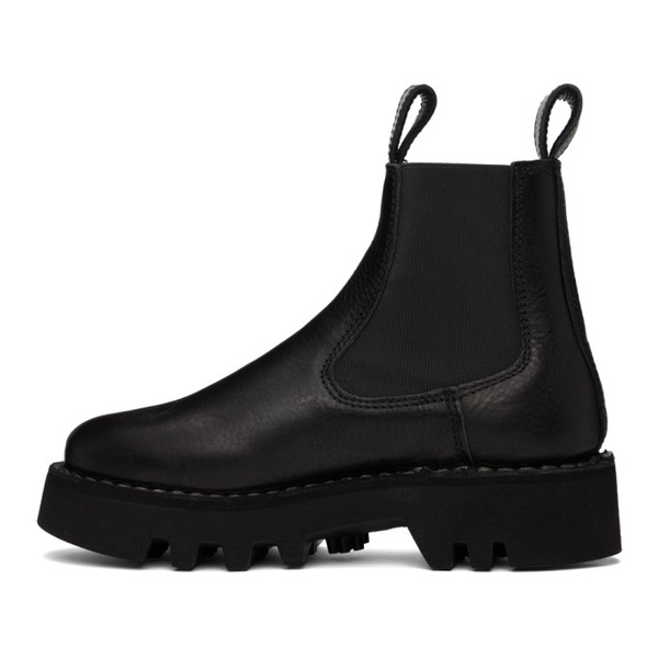  Sofie DHoore Black Foal Chelsea Boots 232668F113003