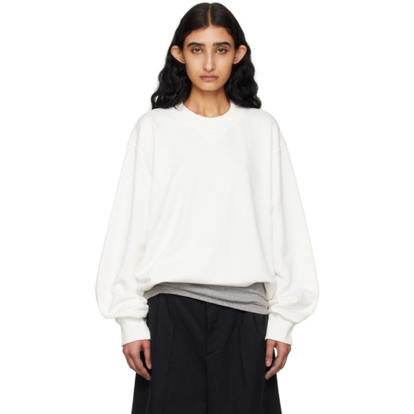  Sofie DHoore 오프화이트 Off-White Tilt Sweatshirt 241668F098001