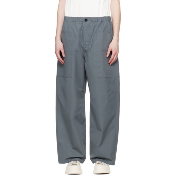  Sofie DHoore Gray Power Wide Trousers 241668F087001
