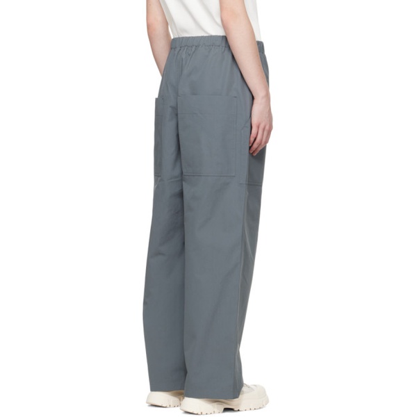 Sofie DHoore Gray Power Wide Trousers 241668F087001