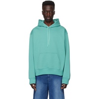 솔리드 옴므 Solid Homme Blue Embroidered Hoodie 241221M202002