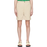 솔리드 옴므 Solid Homme Beige Four-Pocket Shorts 231221M193003