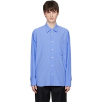 솔리드 옴므 Solid Homme Blue Embrodiered Shirt 231221M192002