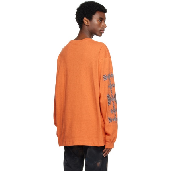  송 포 더 뮤트 Song for the Mute Orange Orbit Rust Sweatshirt 231699M204000