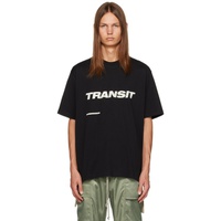 송 포 더 뮤트 Song for the Mute Black Transit T-Shirt 232699M213010