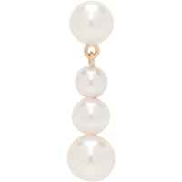 소피 빌리 브라헤 Sophie Bille Brahe White Carolina Single Earring 241686F009006