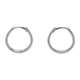 소피 부하이 Sophie Buhai Silver Intrinsic Hoop Earrings 241942F022004