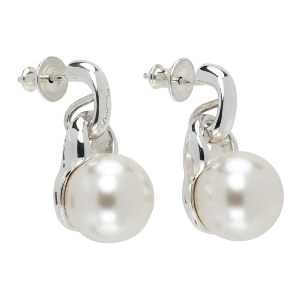  소피 부하이 Sophie Buhai Silver Everyday Pearl Earrings 241942F022009