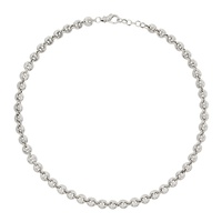 소피 부하이 Sophie Buhai Silver Small Circle Link Necklace 241942F023012