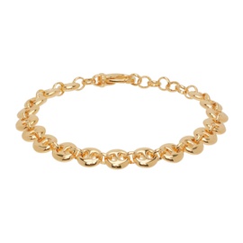 소피 부하이 Sophie Buhai Gold Small Circle Link Bracelet 241942F020004