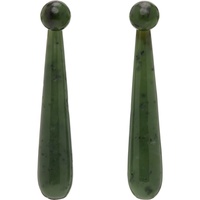 소피 부하이 Sophie Buhai Green Medium Angelika Earrings 241942F009005